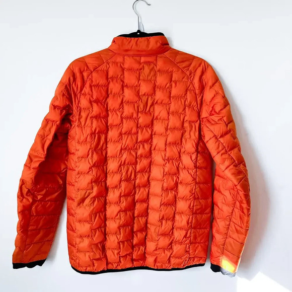 Mountain Hardwear Men's Summiter Down Jacket Small Orange Ultralight Outdoor - Picture 6 of 10